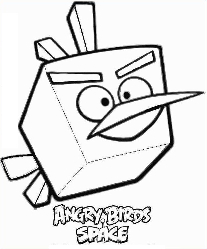 Angry Birds Frost Coloring Page 2 Angry Birds Frost Coloring Pages