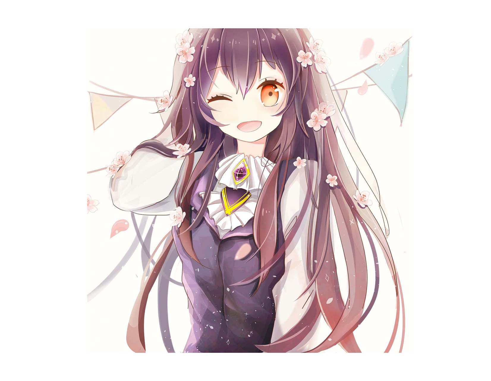 Chibi kawaii Anime Girl Coloring Image