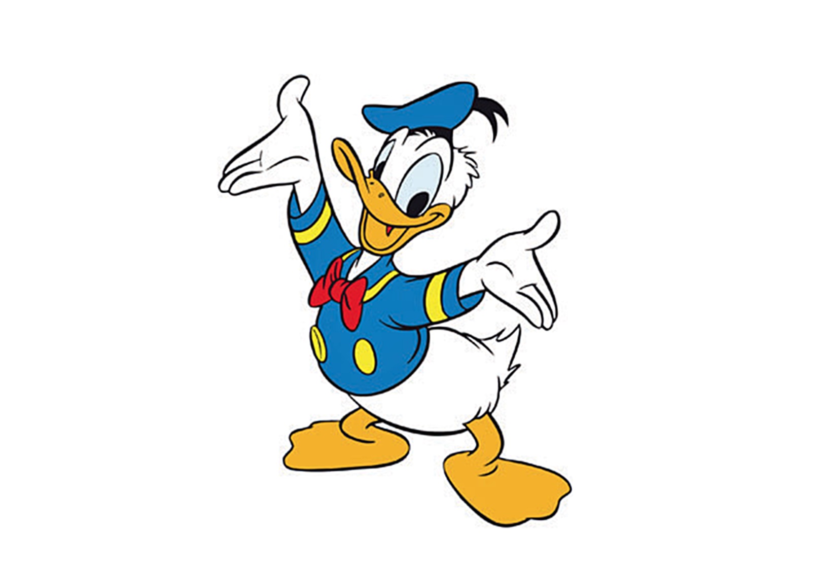 The Whimsical World of Donald Duck Coloring Page 2 Donald Duck Coloring Page