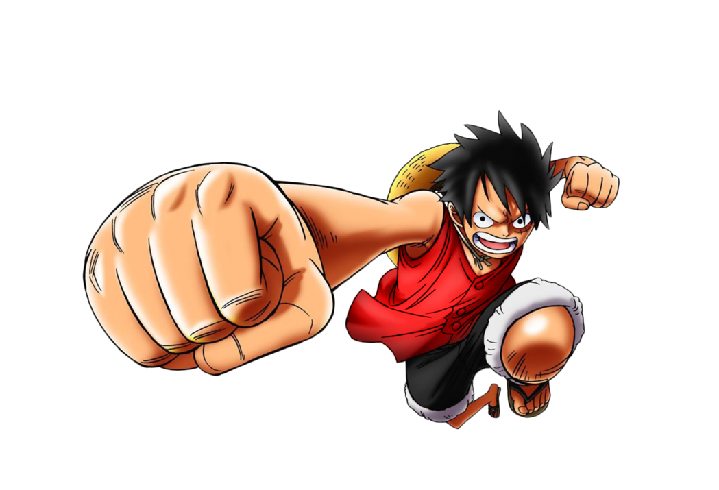 Luffy at Stage Coloring Page