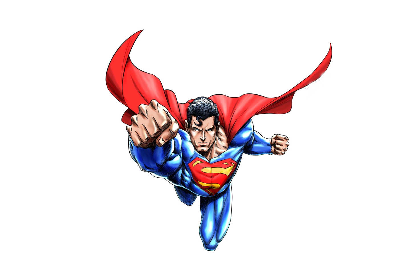 The Most Iconic Superheroes Superman Coloring Page