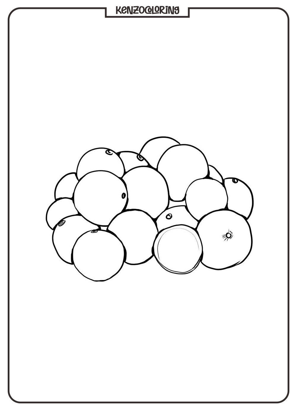 Unique Fruit Jaboticaba Coloring Page 2 jaboticaba fruit coloring page