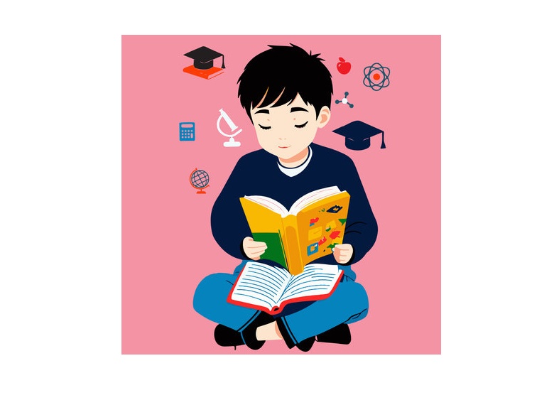 People are Reading Books Coloring Page 1 people are reading books coloring image