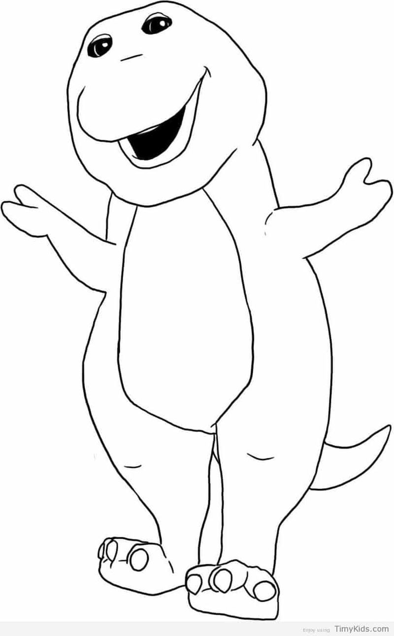 Barney And Friends Printable