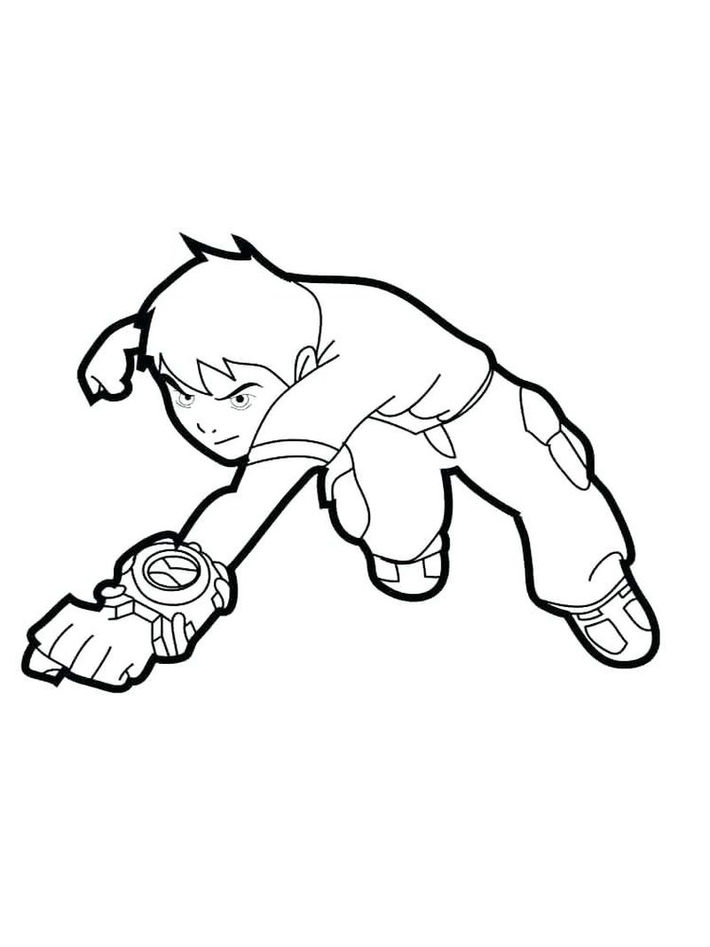 Ben 10 Coloring Page 3 Ben 10 Coloring Pages Ultimate Humungousaur