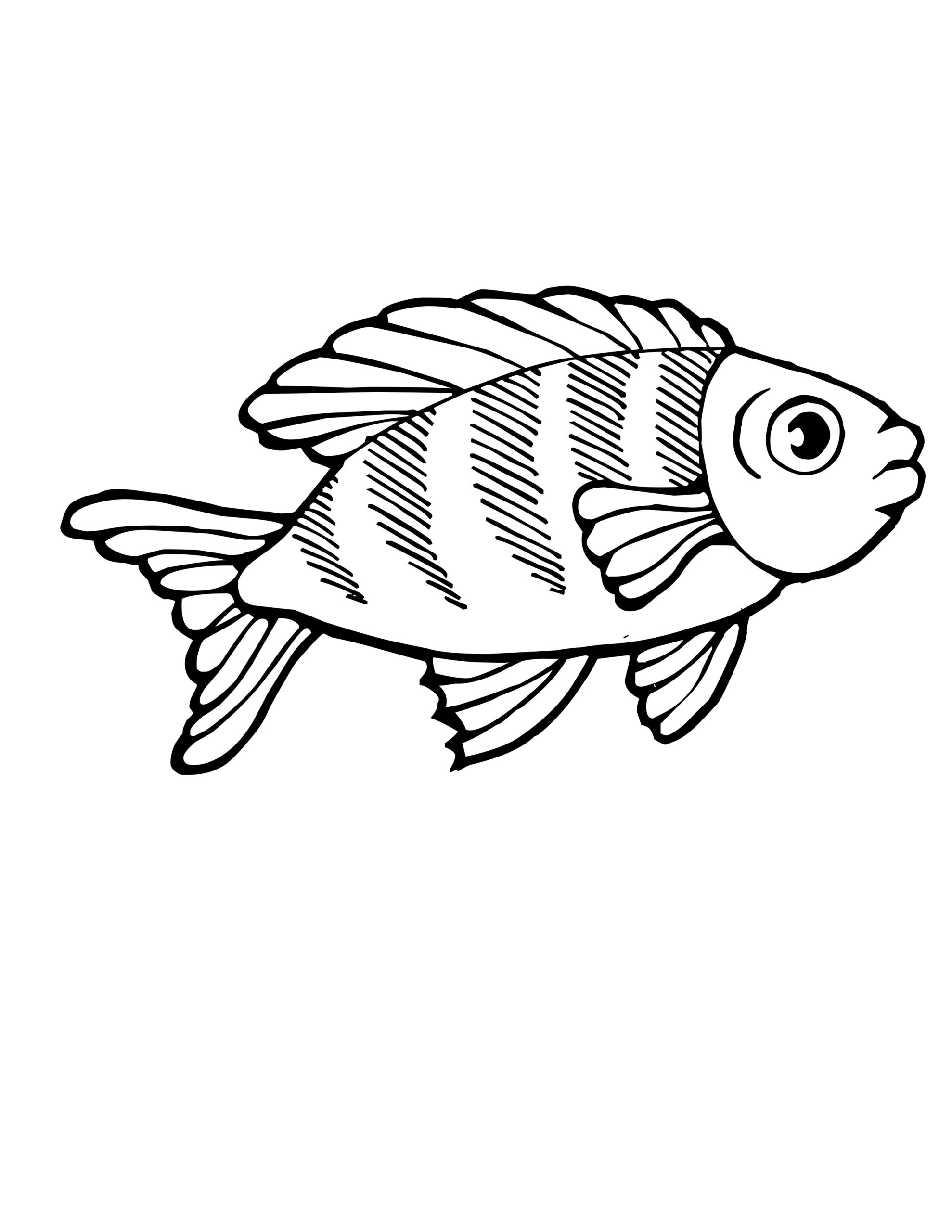 Fish Coloring Pages Images