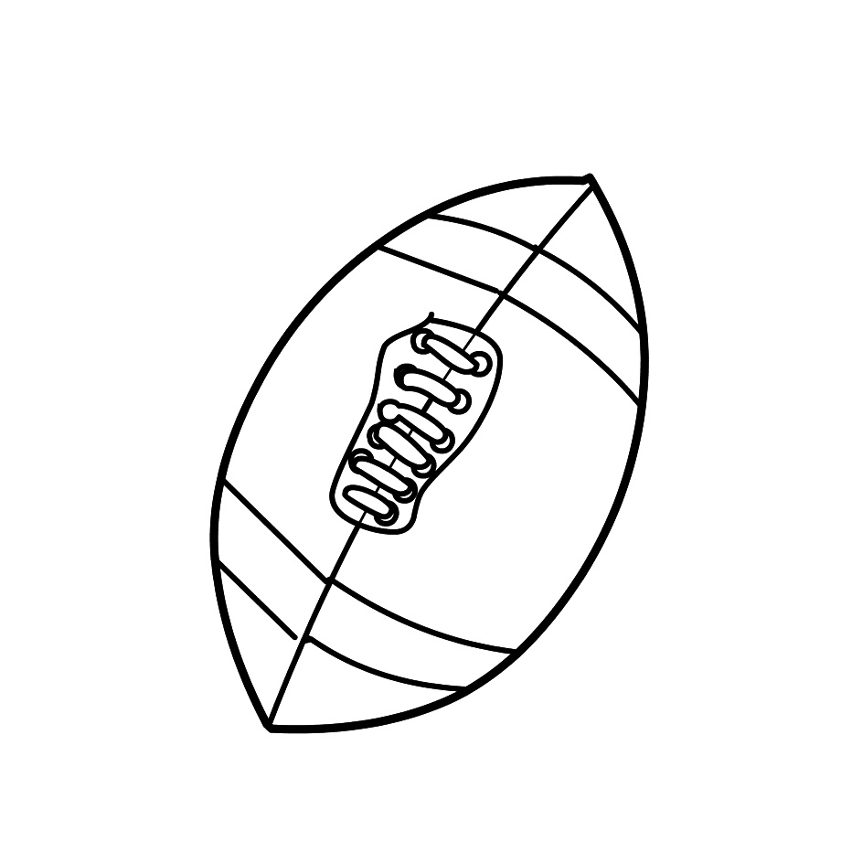American Footbal Coloring Pages 8 Football Coloring Pages