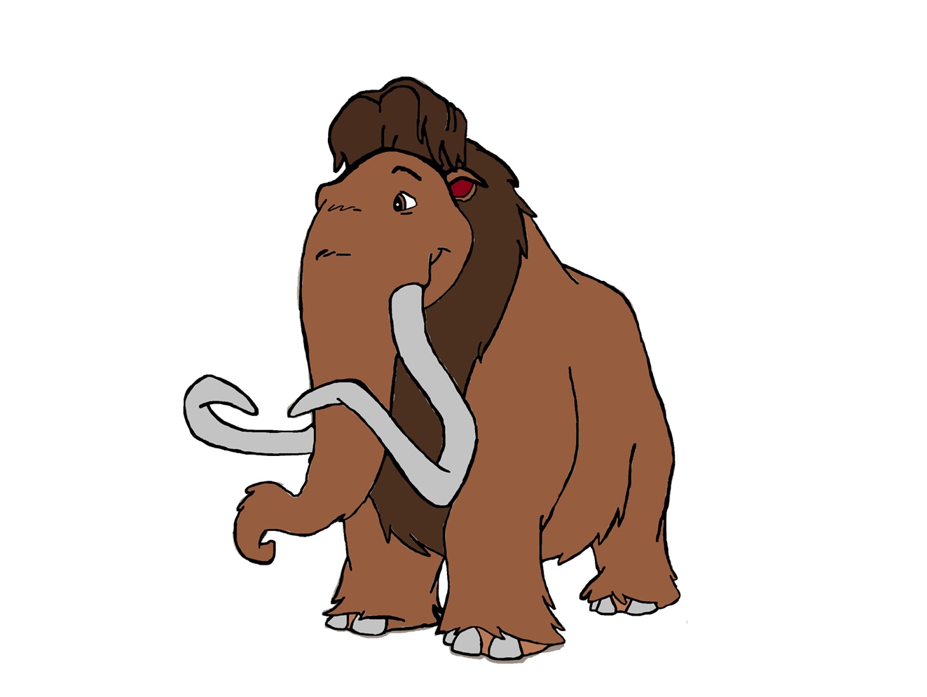 Manfred Ice Age Coloring Page