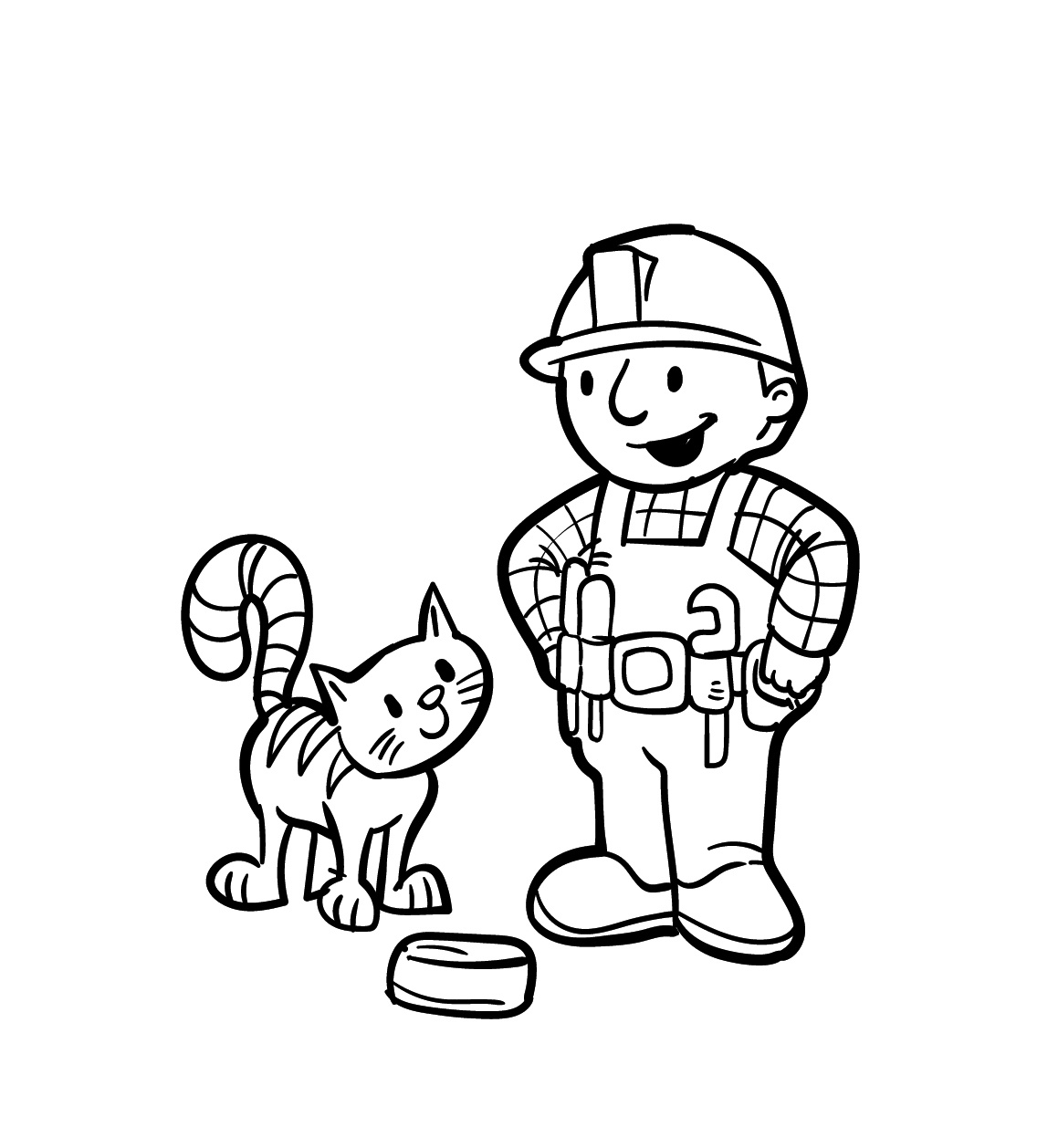 Bob The Builder Coloring Page 2 bob the builder coloring page print