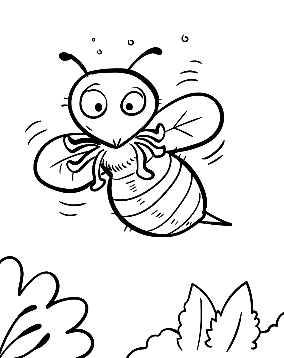 Insect Coloring Page for Kids 1 insect coloring page download
