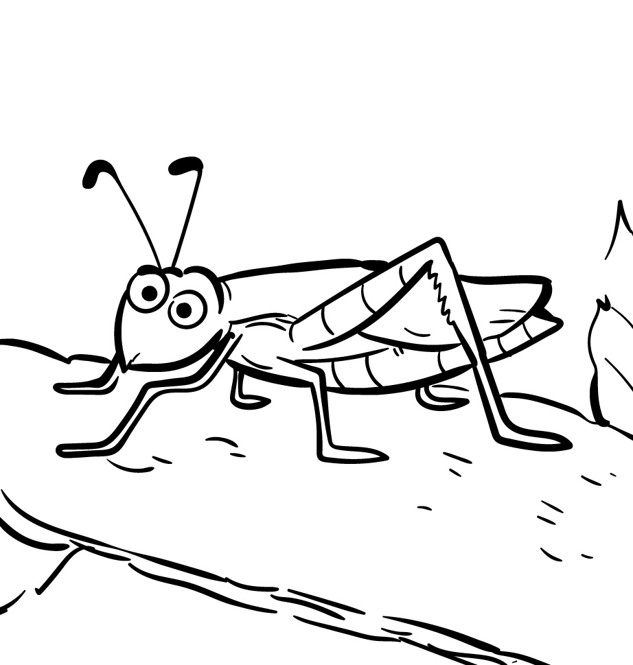 Insect Coloring Page for Kids 2 insect coloring page for kids