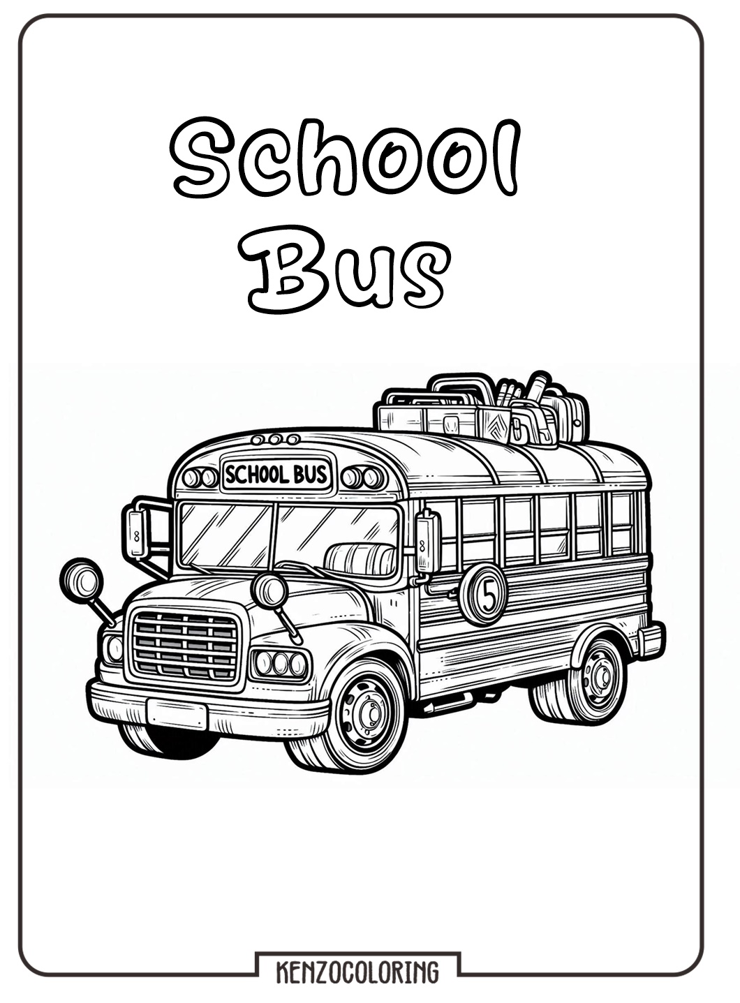 School Bus Coloring Page for Kids 4 school bus coloring page online for kids