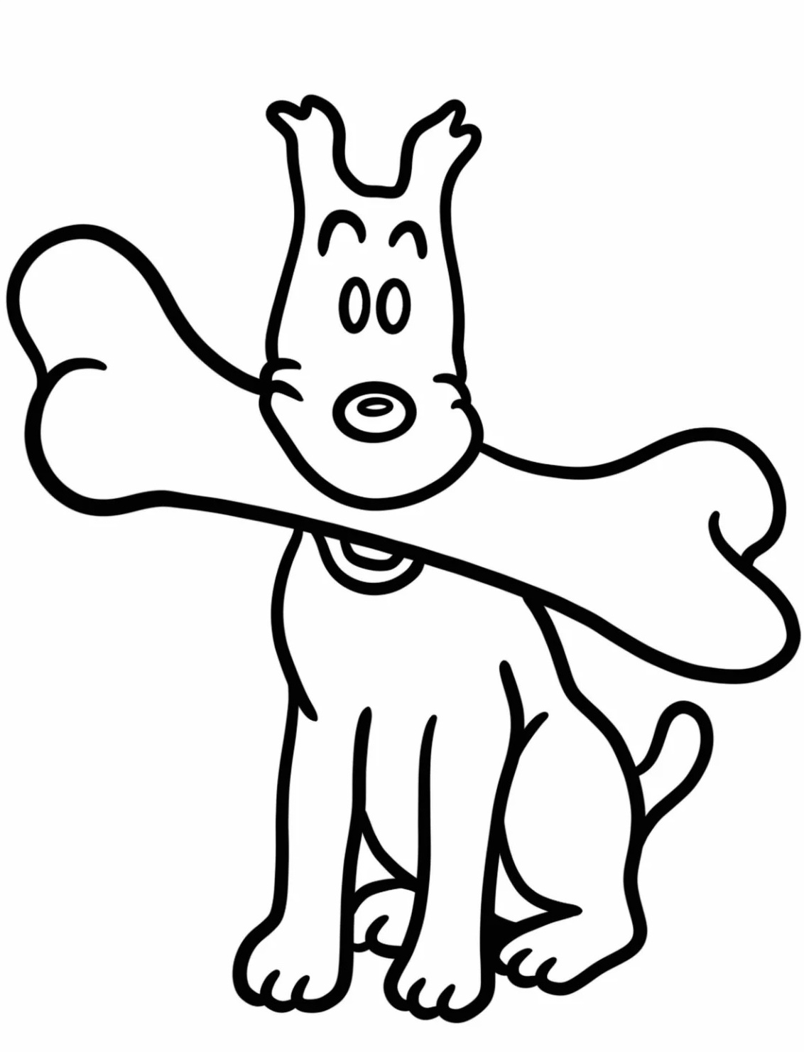 Tintin and Snowy Best Friends Adventure Coloring Page 1 Adorable Snowy Coloring Page