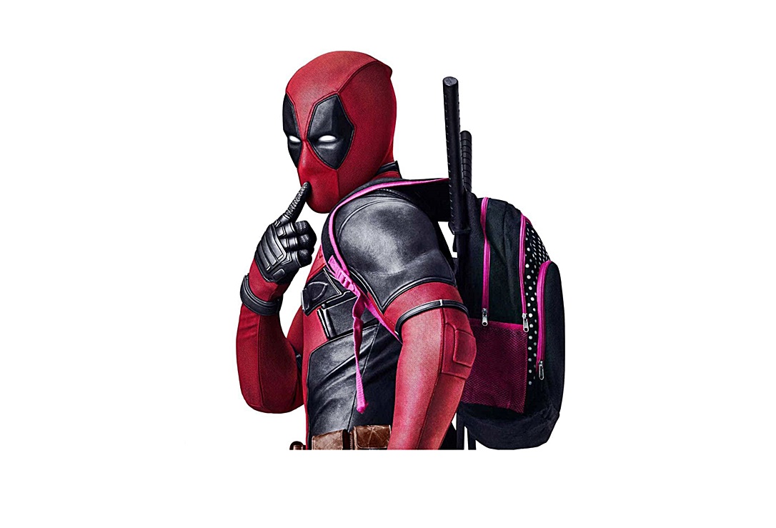 Deadpool Funny Pose Coloring Page