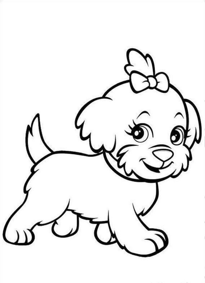 Welcome to the Puppy Coloring Page 3 cute puppy coloring pages