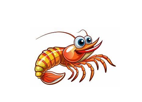 Prawn Coloring Page 1 prawn image coloring
