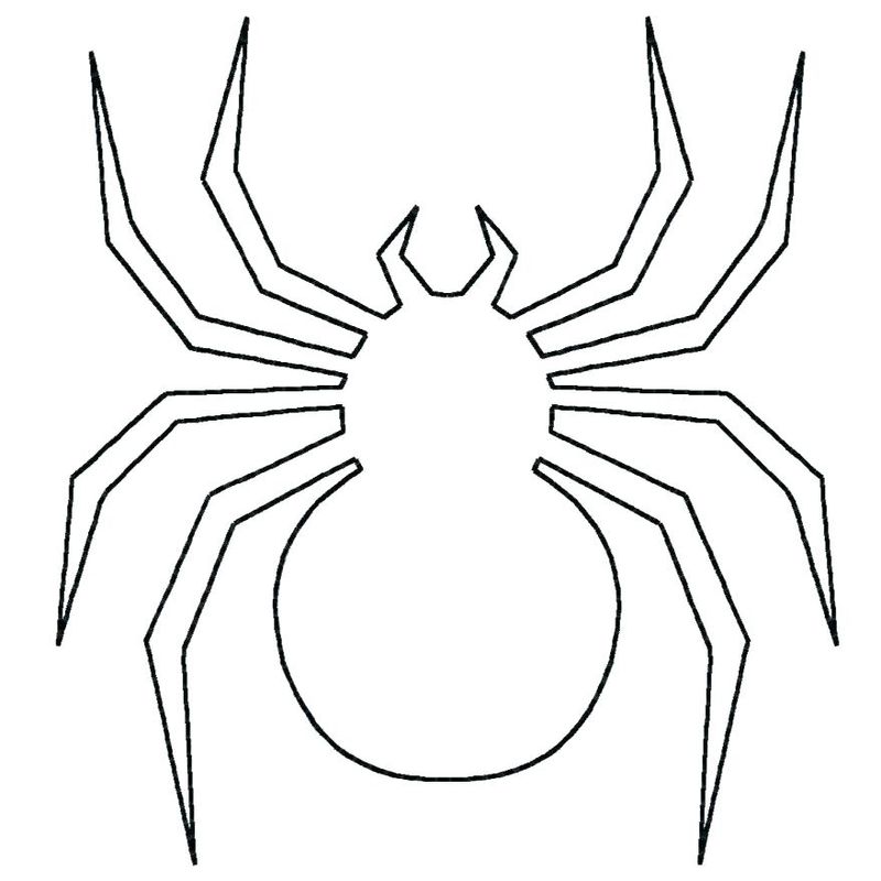 Spider Coloring Pages 4 Minecraft Spider Coloring Pages