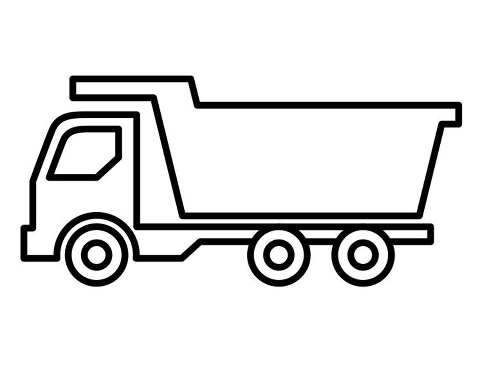 Let’s Roll with the Mighty Dump Truck Coloring Page 10 Printable Dump Truck Coloring Pages Printable