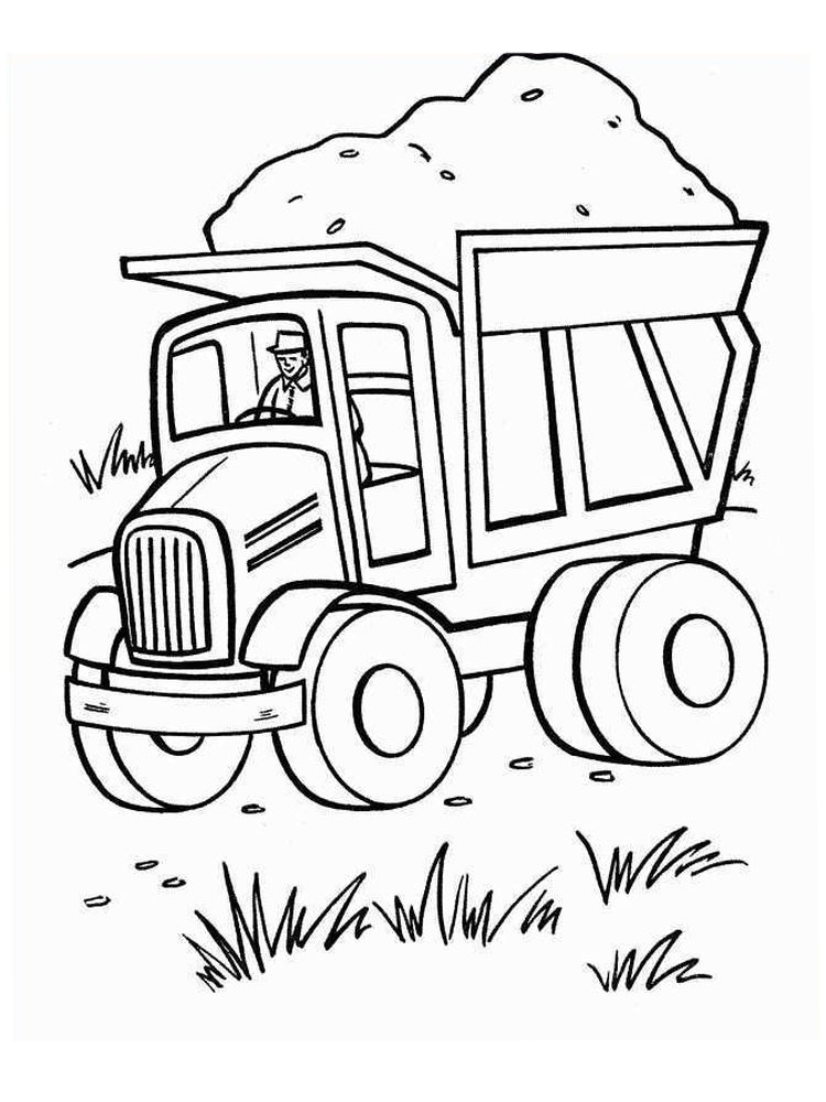 Let’s Roll with the Mighty Dump Truck Coloring Page 11 Printable Free Coloring Pages Of Dump Truck