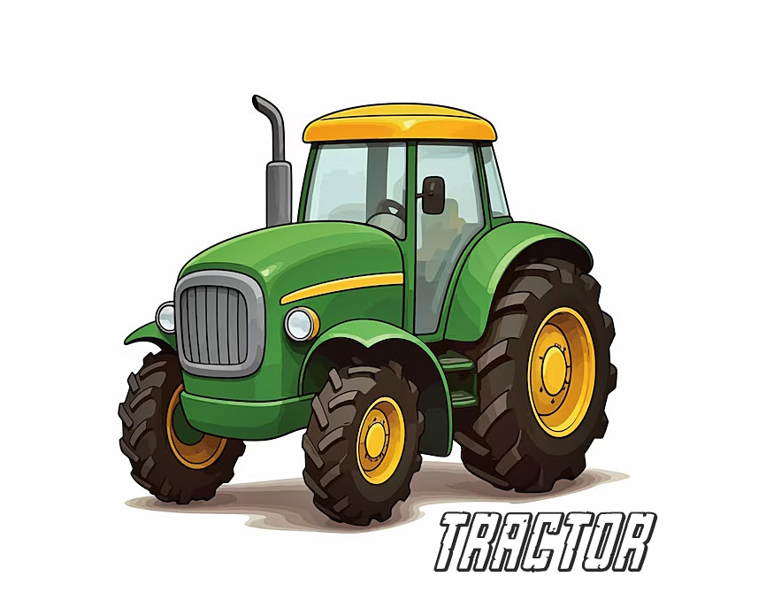 Tractor Coloring Page for Kids 1 Tractor Coloring Images