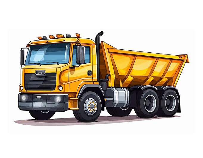 Truck Coloring Page for Kids 1 Truck Coloring Image