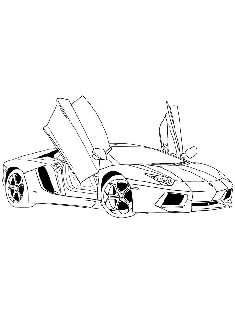 Ferrari Coloring Page 2 ferrari cars coloring page