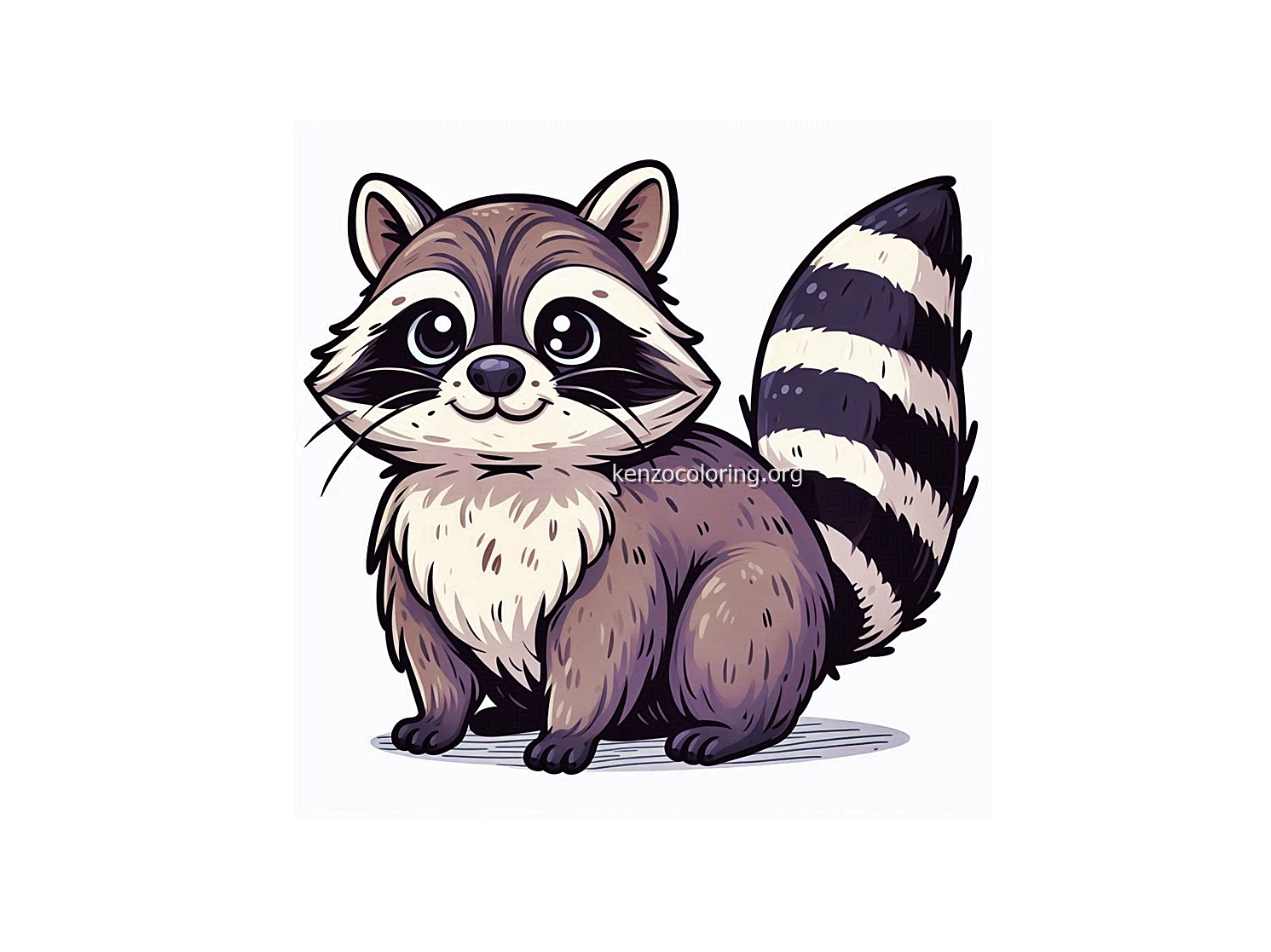 Welcome to the Raccoon Coloring Page 2 image a animal raccoon coloring