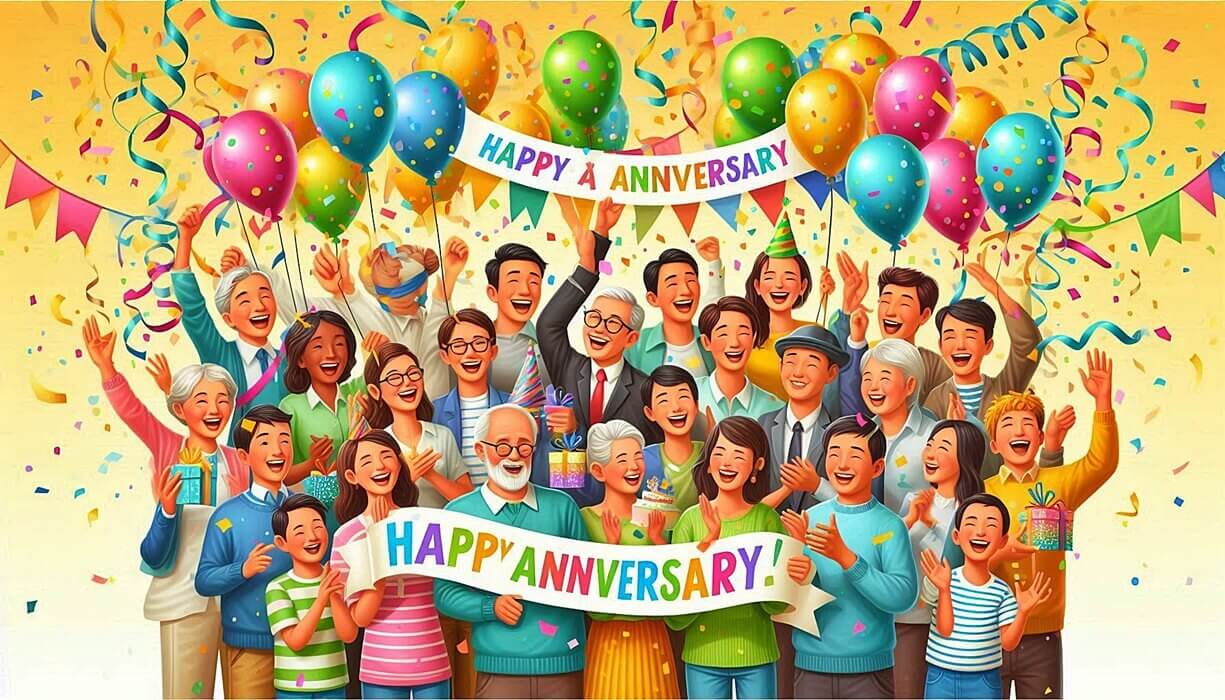 89 Fun Anniversary Wishes to Spark Joy and Laughter in Your Celebration
