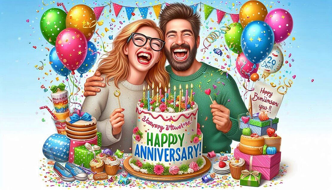 87 Funny Anniversary Wishes to a Couple That Will Actually Make Them Laugh