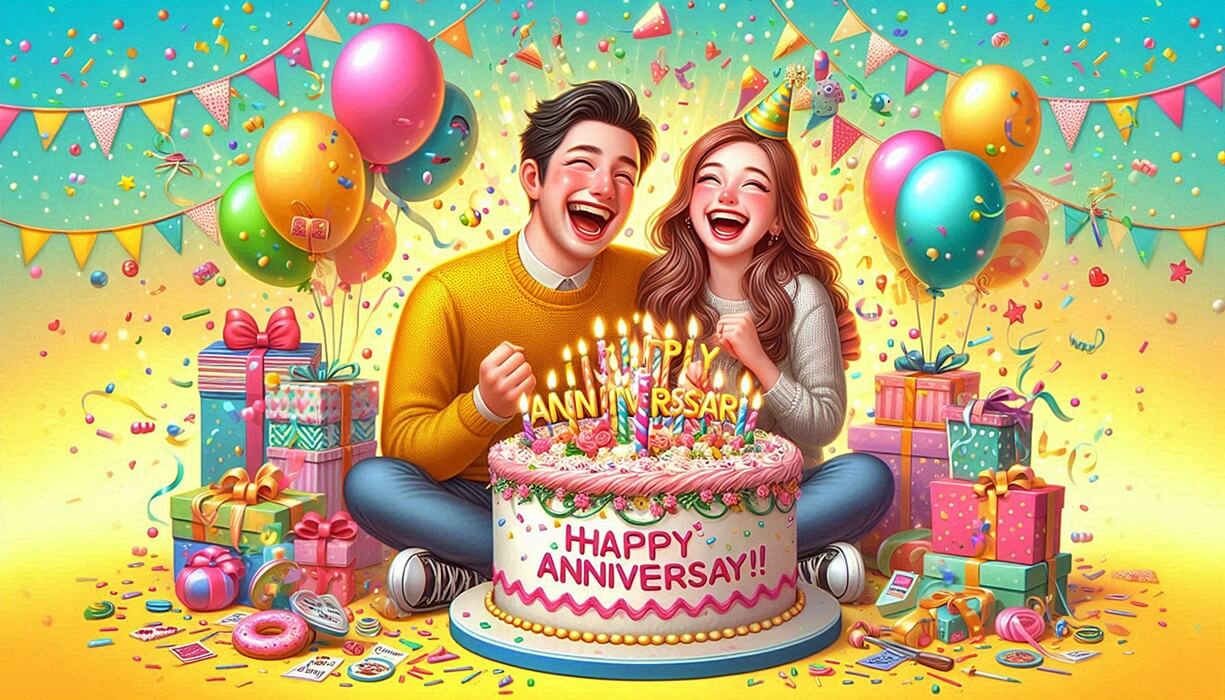 89 Hilariously Perfect Funny Anniversary Wishes for a Couple to Share