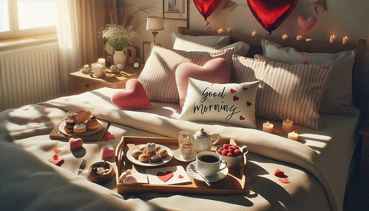 86 Heartfelt Good Morning Wishes on Valentine's Day to Start the Romance
