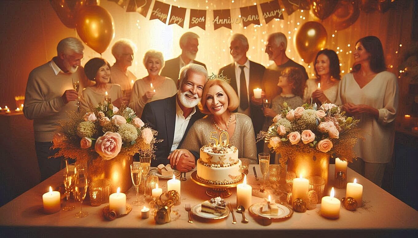 84 Golden Anniversary Wishes & Ideas to Celebrate 50 Remarkable Years