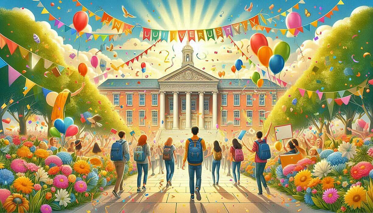 94 Heartfelt Good Luck Wishes for First Day of University and New Beginnings