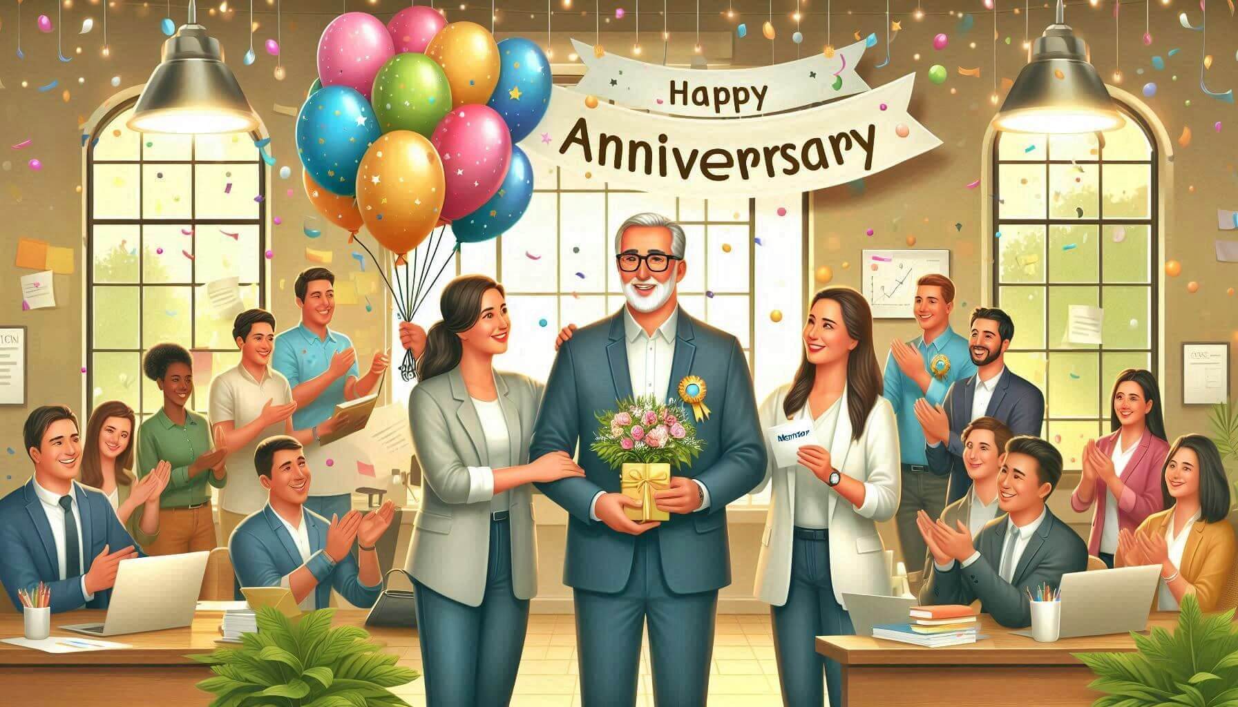97 Heartfelt Work Anniversary Wishes to Mentor: Celebrating Guidance & Growth