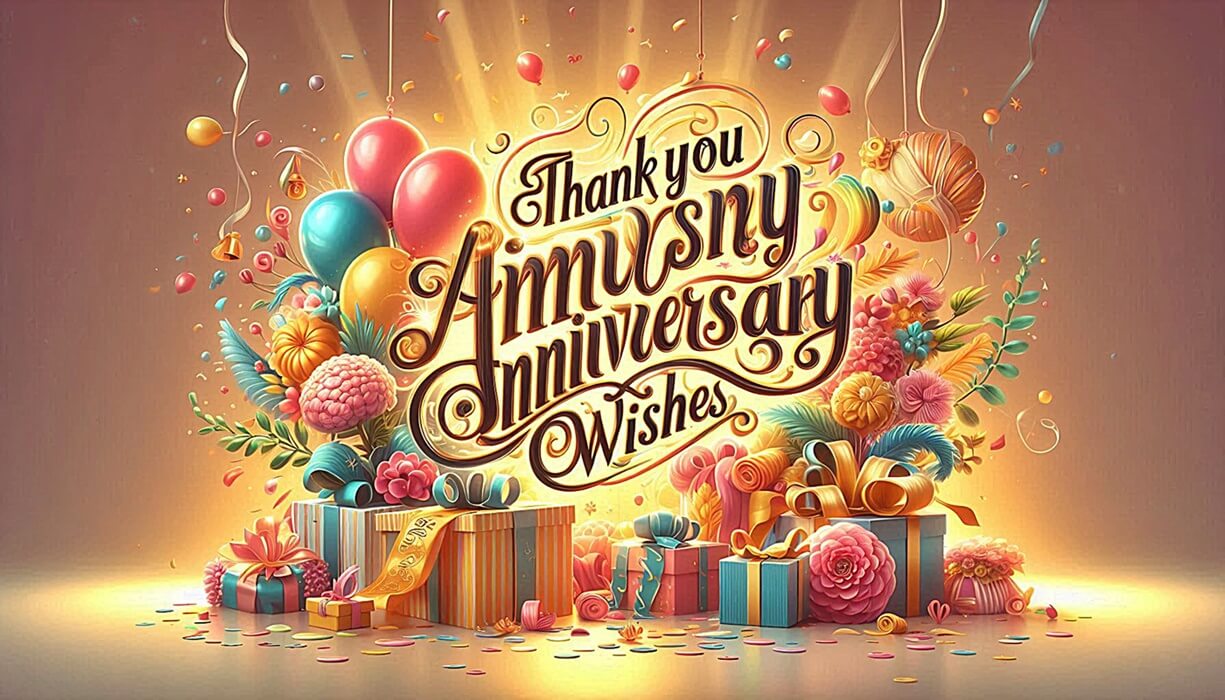 84 Thank You For The Anniversary Wishes: Heartfelt Responses