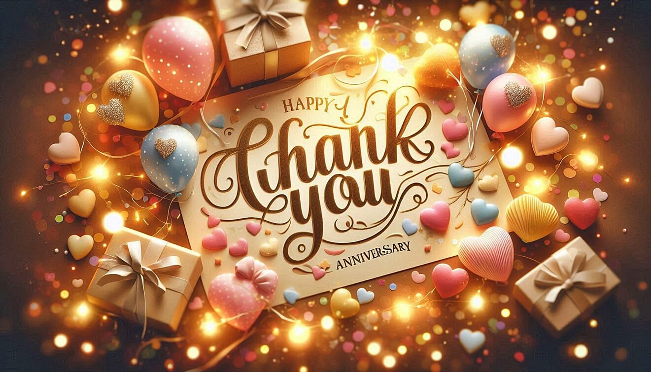 89 Grateful Thank You Message for Anniversary Wishes: The Ultimate Guide