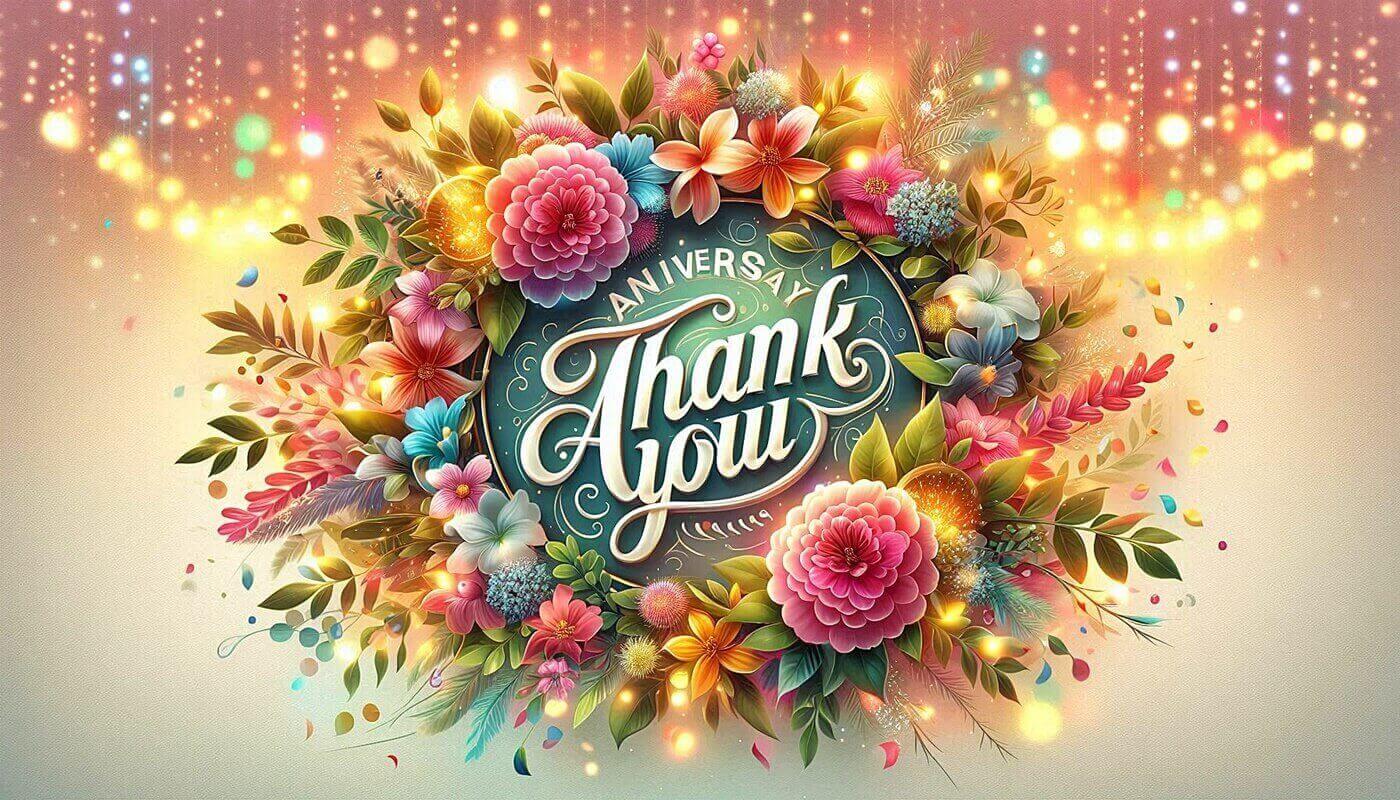 94 Thank You for Anniversary Wishes: Heartfelt Responses to Share