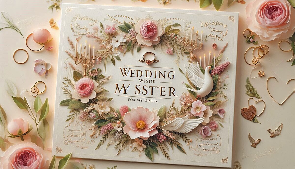 87 Wedding Wishes for Sister: Heartfelt Messages to Celebrate Her Special Day