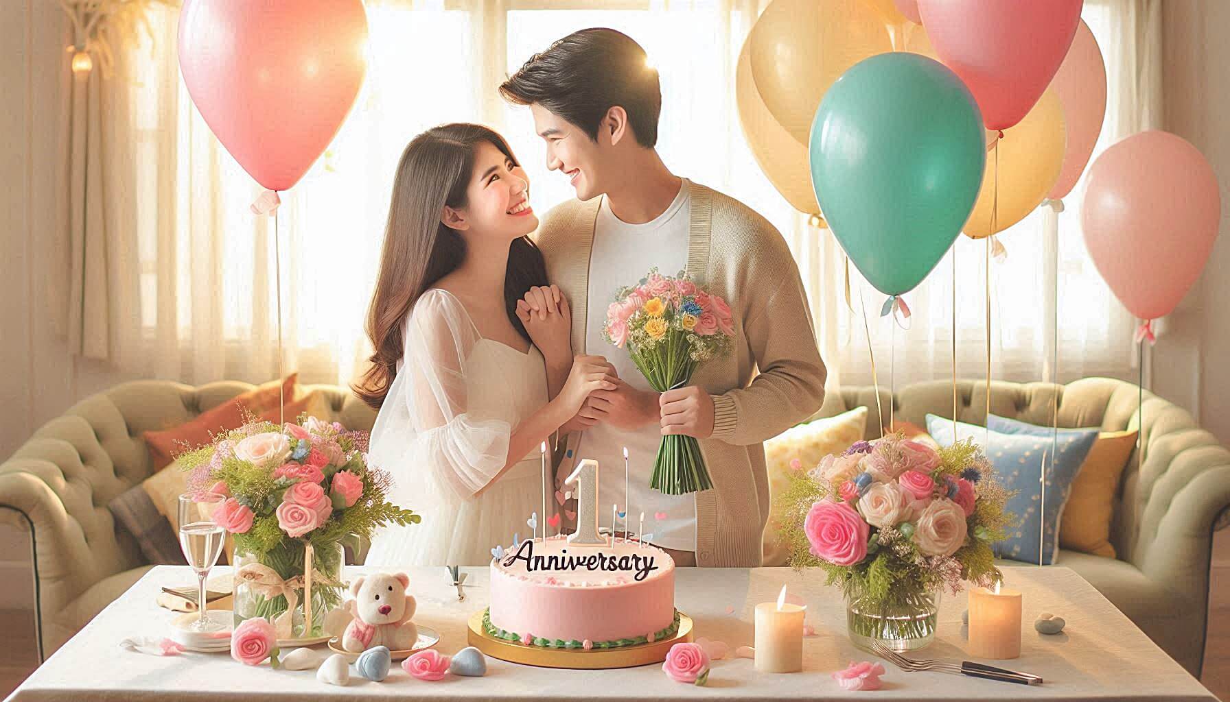 89 Heartfelt 1st Anniversary Wishes For Husband That Spark Joy