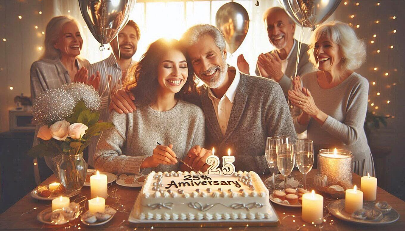 87 Heartfelt 25th Anniversary Wishes for Couple: Celebrating a Silver Milestone