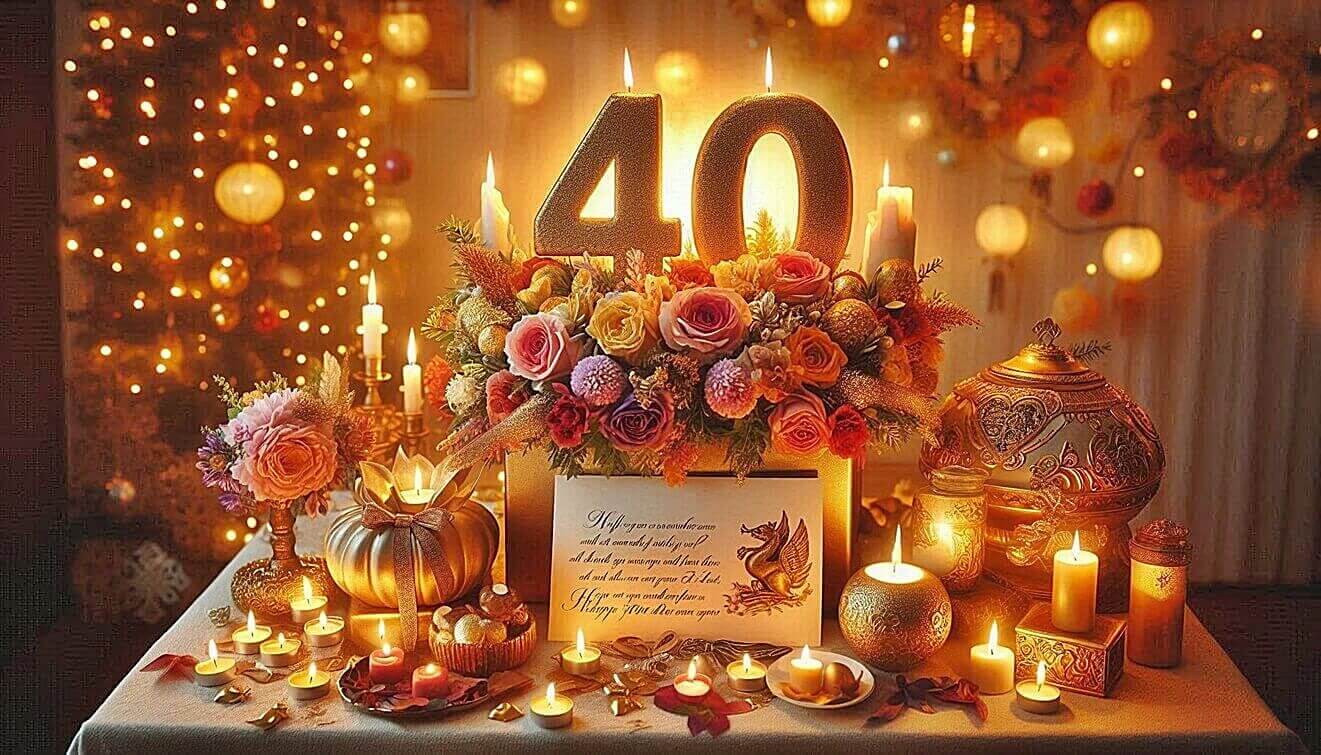 97 Heartfelt 40th Anniversary Wishes for Couple and Cherished Message Ideas