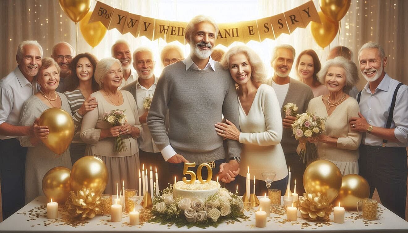 87 Heartfelt 50th Anniversary Wishes for Couple to Honor Their Golden Journey