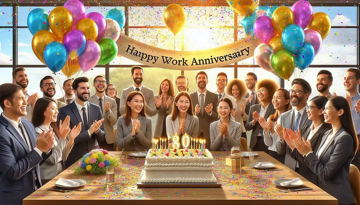 91 Thoughtful Anniversary Wishes for Coworker Success and Celebration