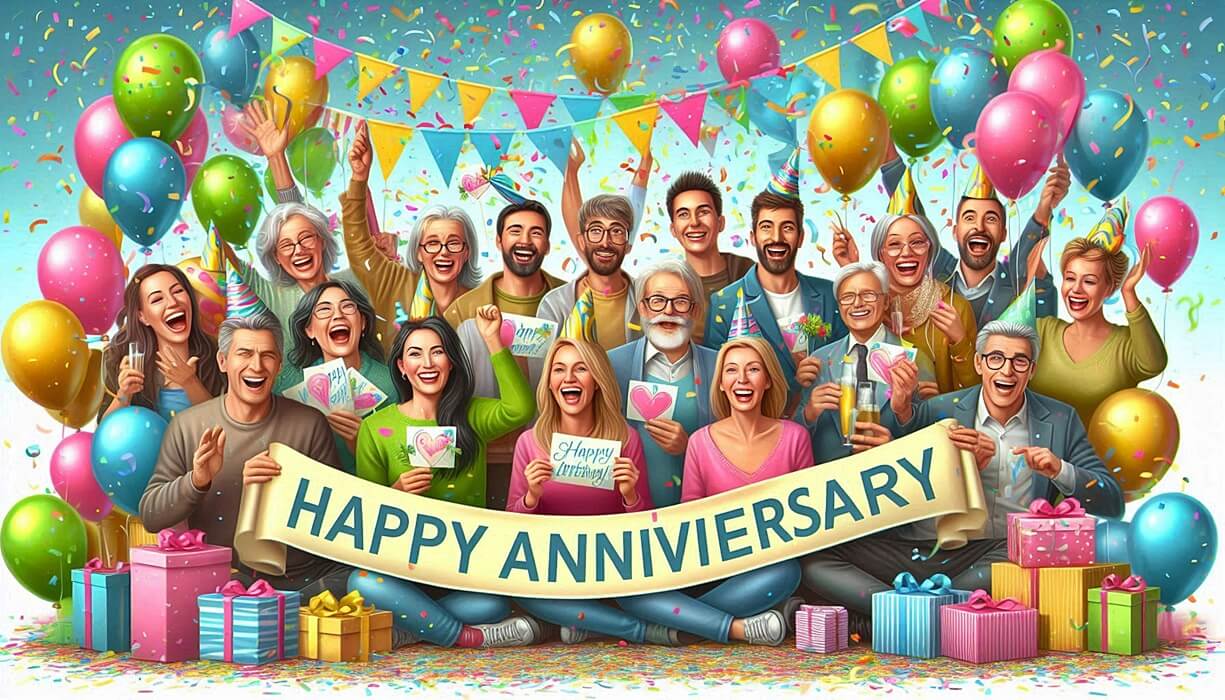 94 Hilariously Perfect Anniversary Wishes for Friends Funny That'll Make Them Laugh Out Loud
