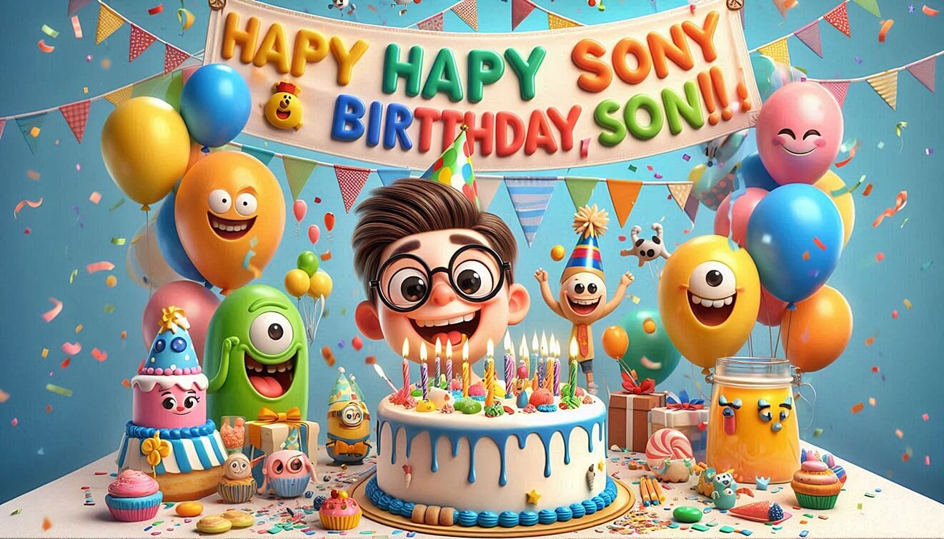89 Heartfelt & Funny Happy Birthday Wishes for Son to Make His Day Special