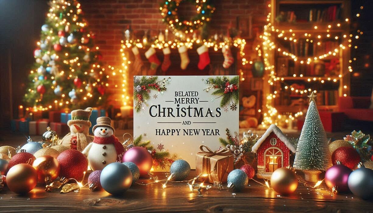 89 Belated Merry Christmas and Happy New Year Wishes That Still Spark Joy
