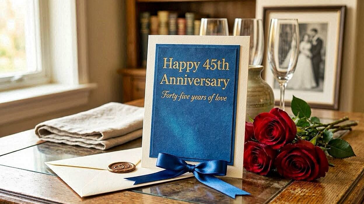 89 Heartfelt 45th Wedding Anniversary Wishes and Messages