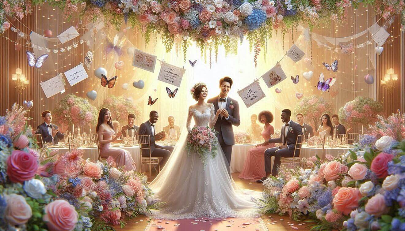 98 Wedding Wishes for Bride and Groom: Heartfelt Messages for Their Big Day
