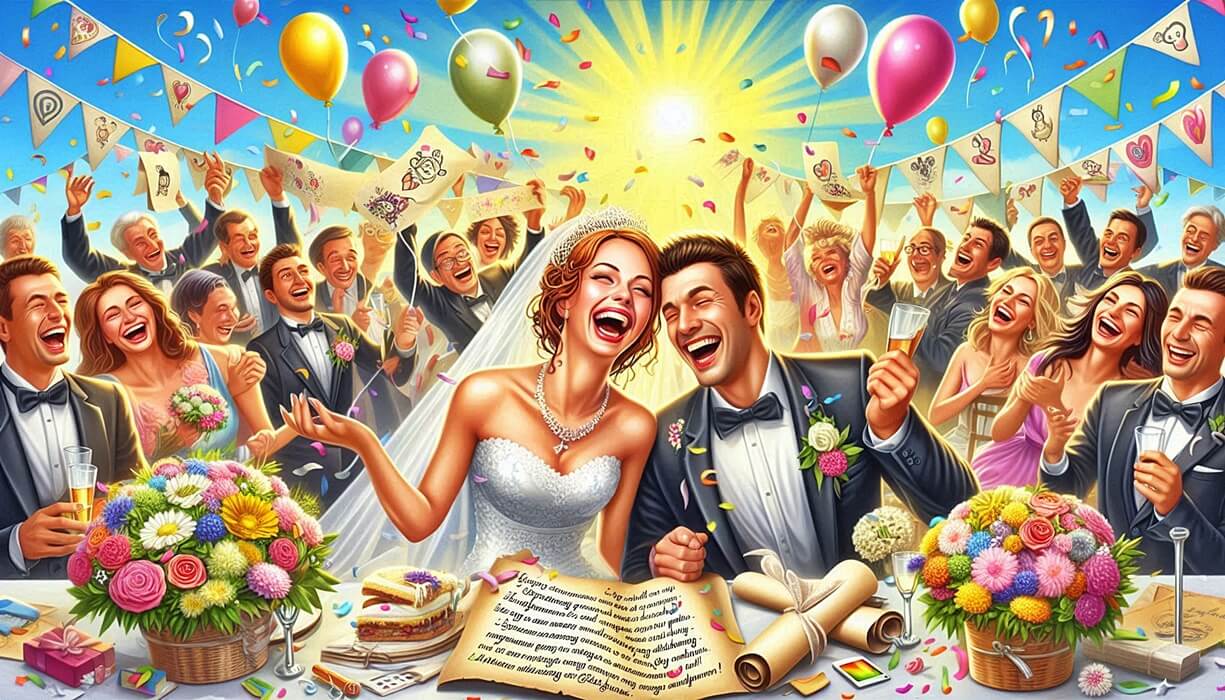 89 Hilarious & Heartfelt Funny Wedding Wishes for Best Friend Guide