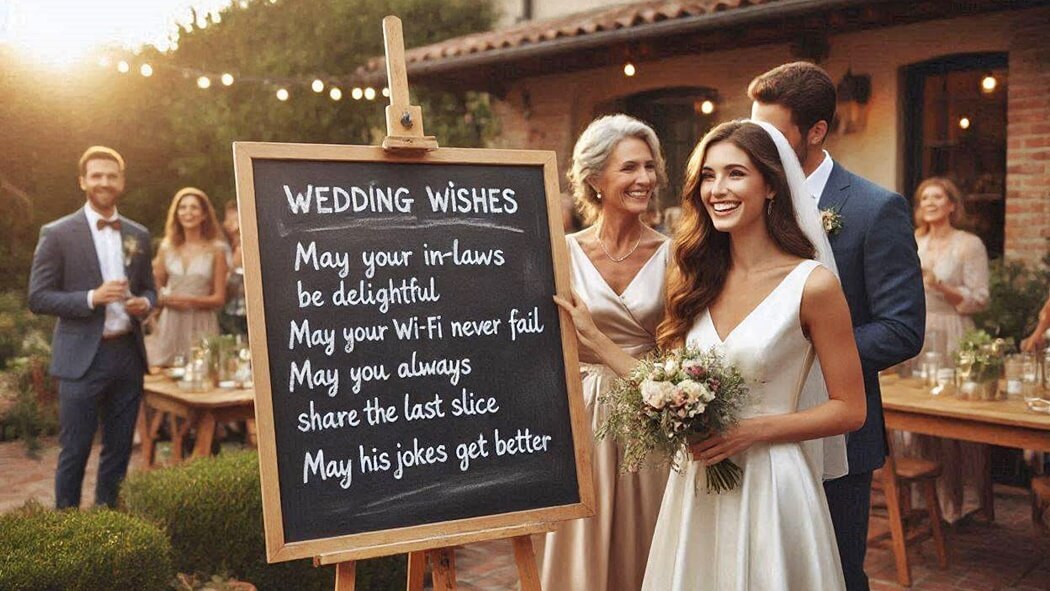 84 Funny Wedding Wishes for Daughter to Make Everyone Chuckle